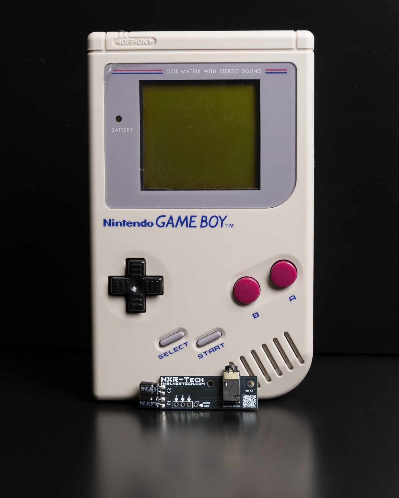 NEW! Headphone Jack Replacement Board for GAME BOY ORIGINAL DMG-01 – NXR-Tech