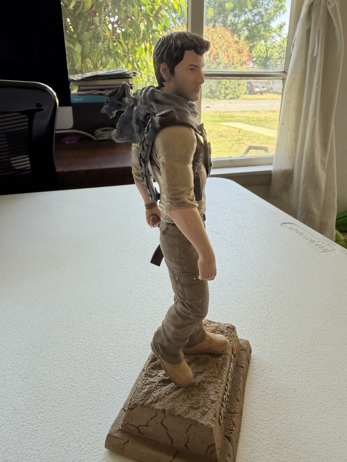 Sony Naughty Dog Uncharted Mixed Lot PS3 PS4 Games Figure Necklace Cases