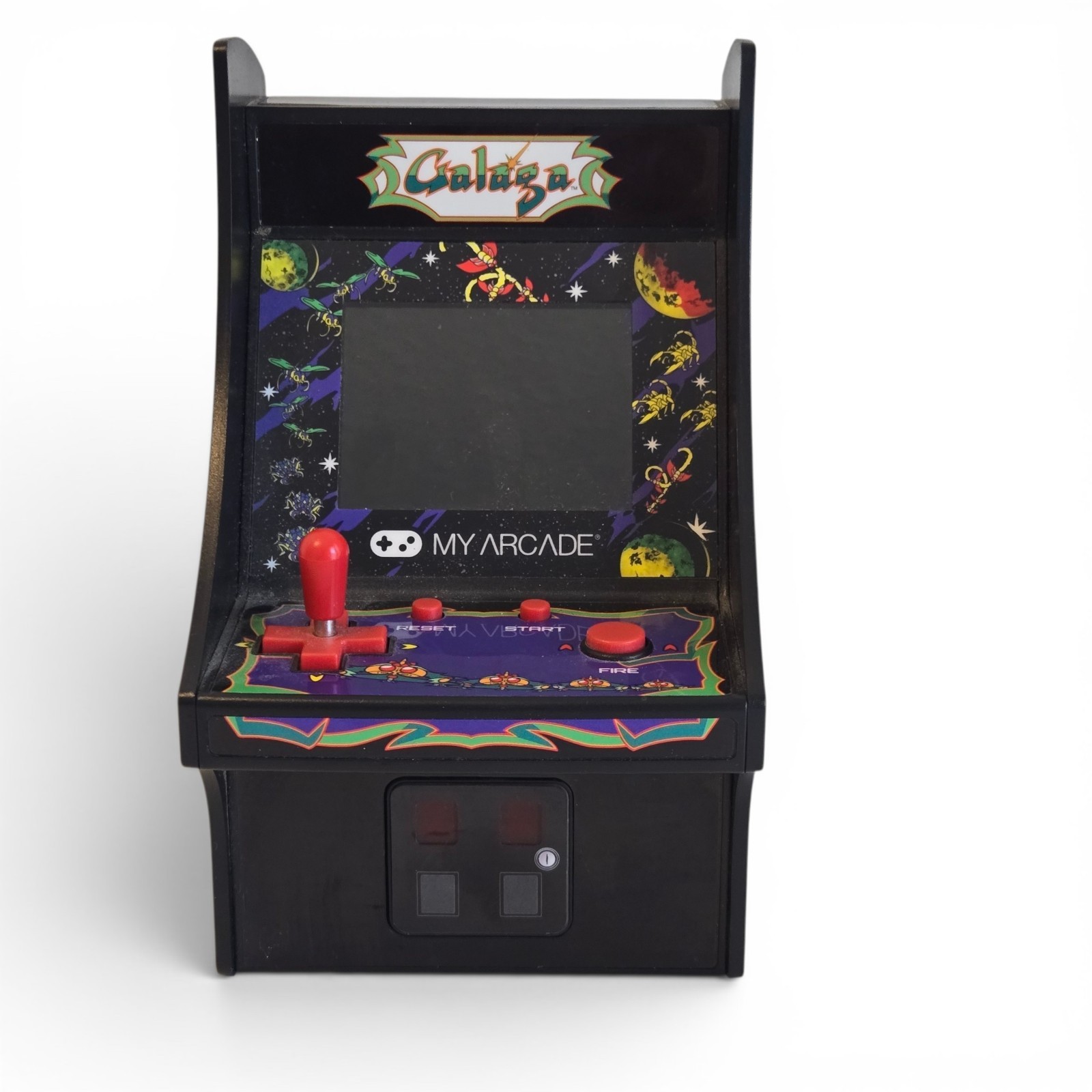My Arcade Galaga Micro Player Mini Retro Arcade Machine Bandai Namco Tabletop