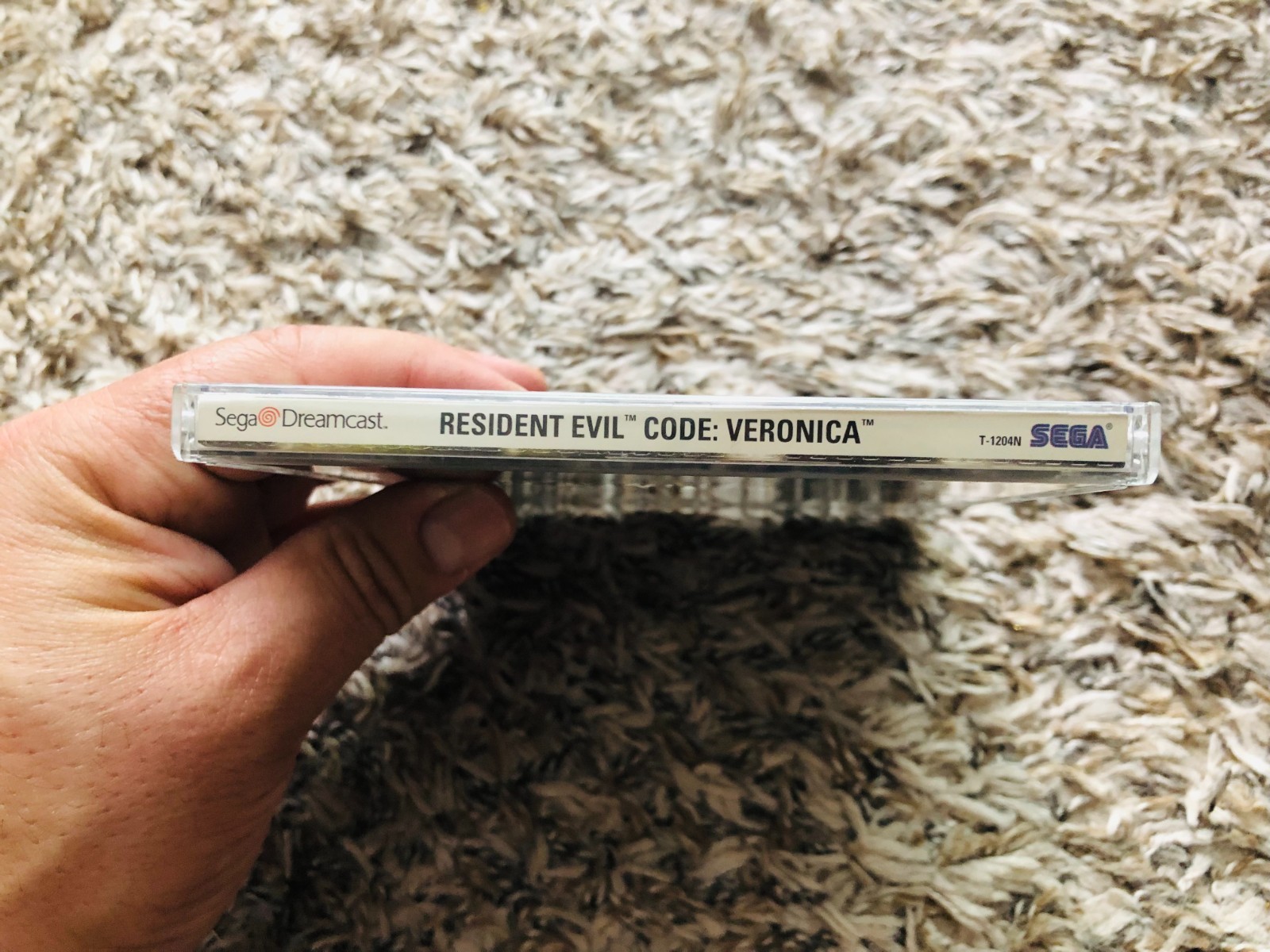 Resident Evil CODE: Veronica (Sega Dreamcast, 2000) Game Case with Manual Only