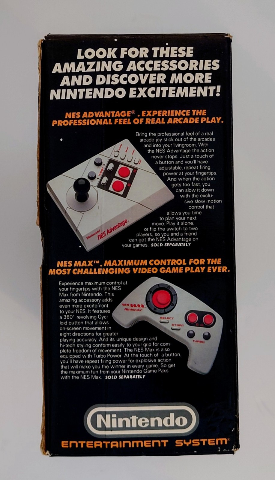 1989 oval seal Action Set complete in box original Nintendo NES