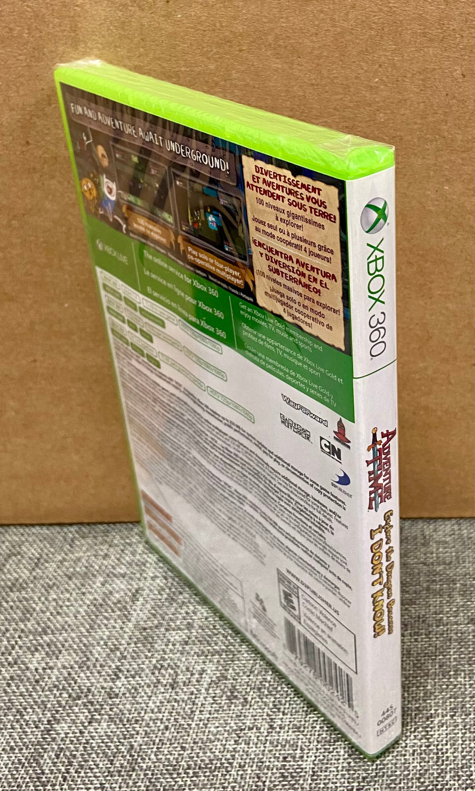 Adventure Time Explore the Dungeon Because I Don’t Know (2013) Xbox360 BRAND NEW