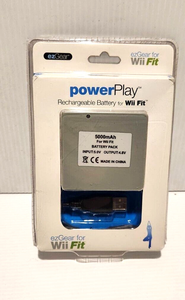 ezGear For Wii Fit Powerplay Rechargeable Battery 5000mAh #WF141