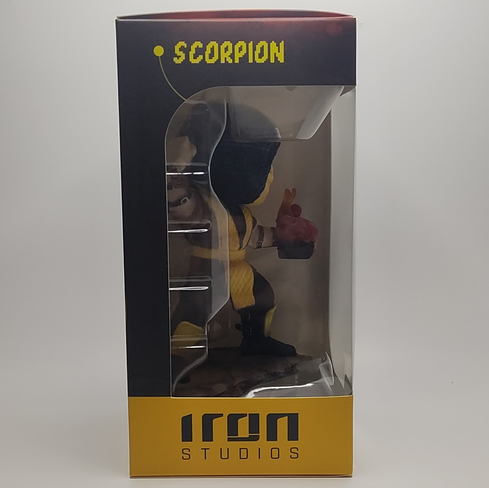 Iron Studios MiniCo Mortal Kombat Klassic Scorpion 3.4in Vinyl Figure 2024