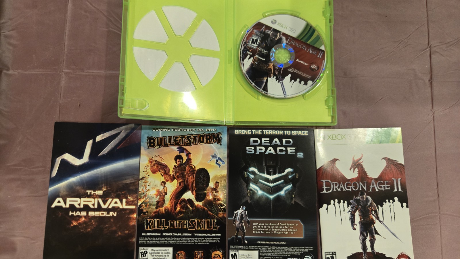Dragon Age II (Microsoft Xbox 360, 2011) CIB