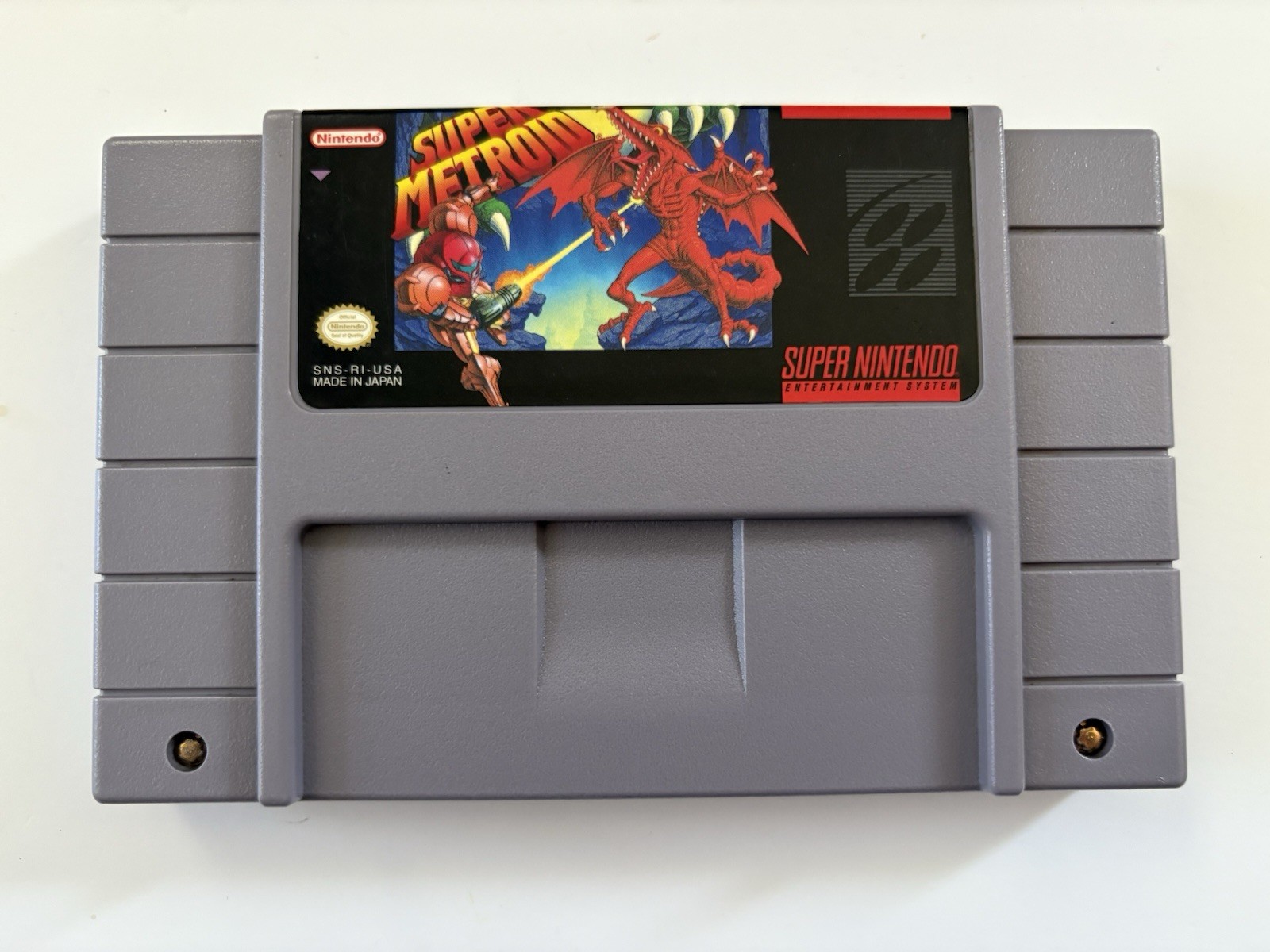 Super Metroid Super Nintendo SNES Authentic Tested Cartridge Only