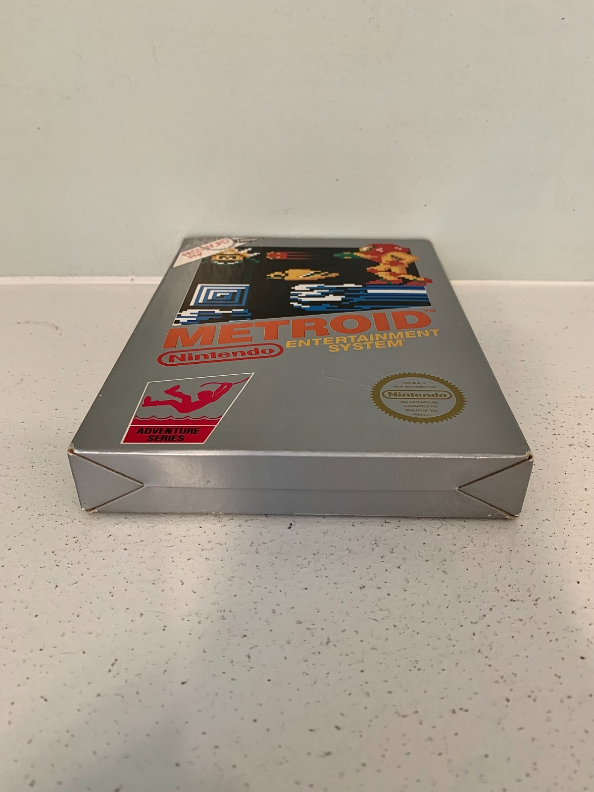 Nintendo NES Metroid 5 Screw Hangtab 1st Print CIB Complete In Box Original 1987