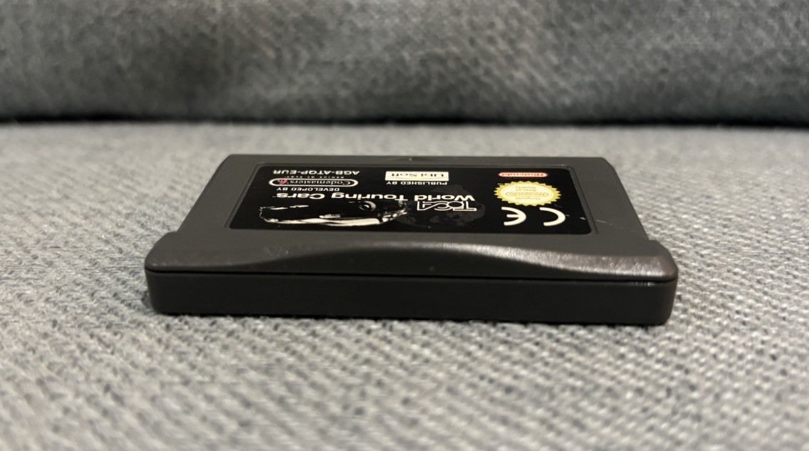 TOCA: World Touring Cars Nintendo GameBoy Game Boy Advance GBA AGB-ATQP-EUR