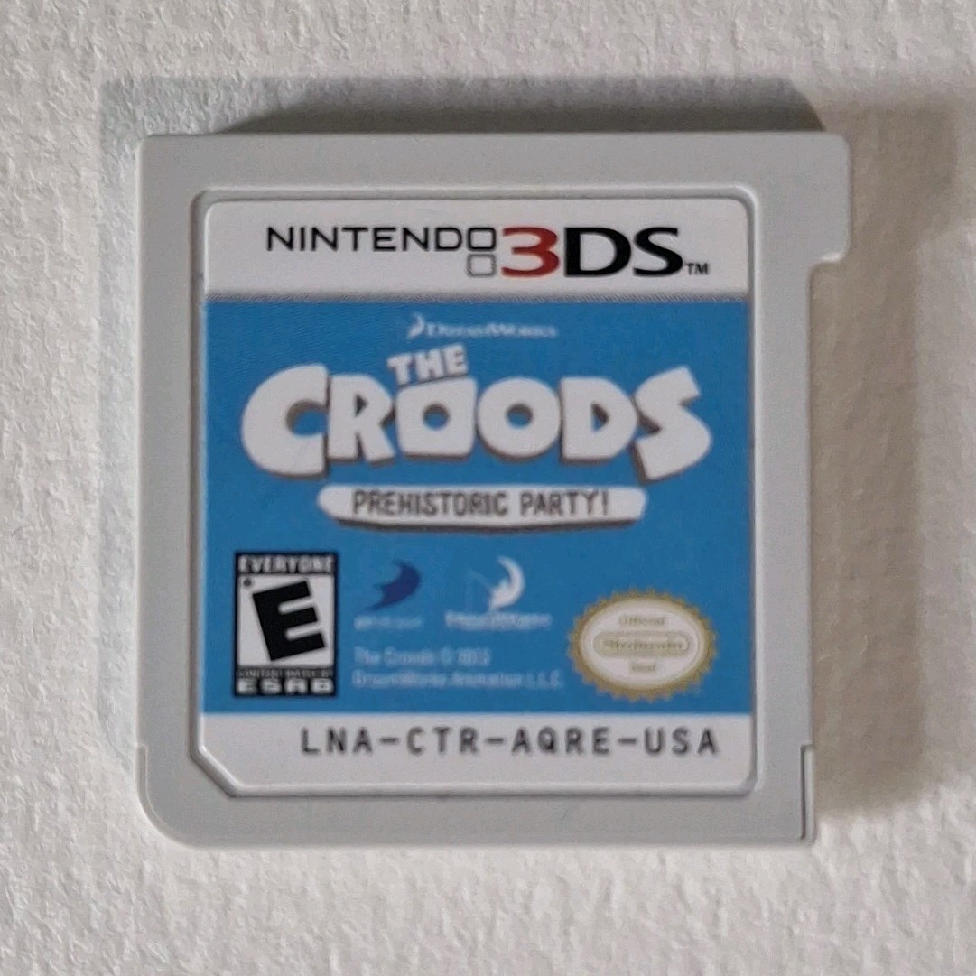 D3Publisher The Croods: Prehistoric Party! (3DS, 2013) E, NTSC-U/C