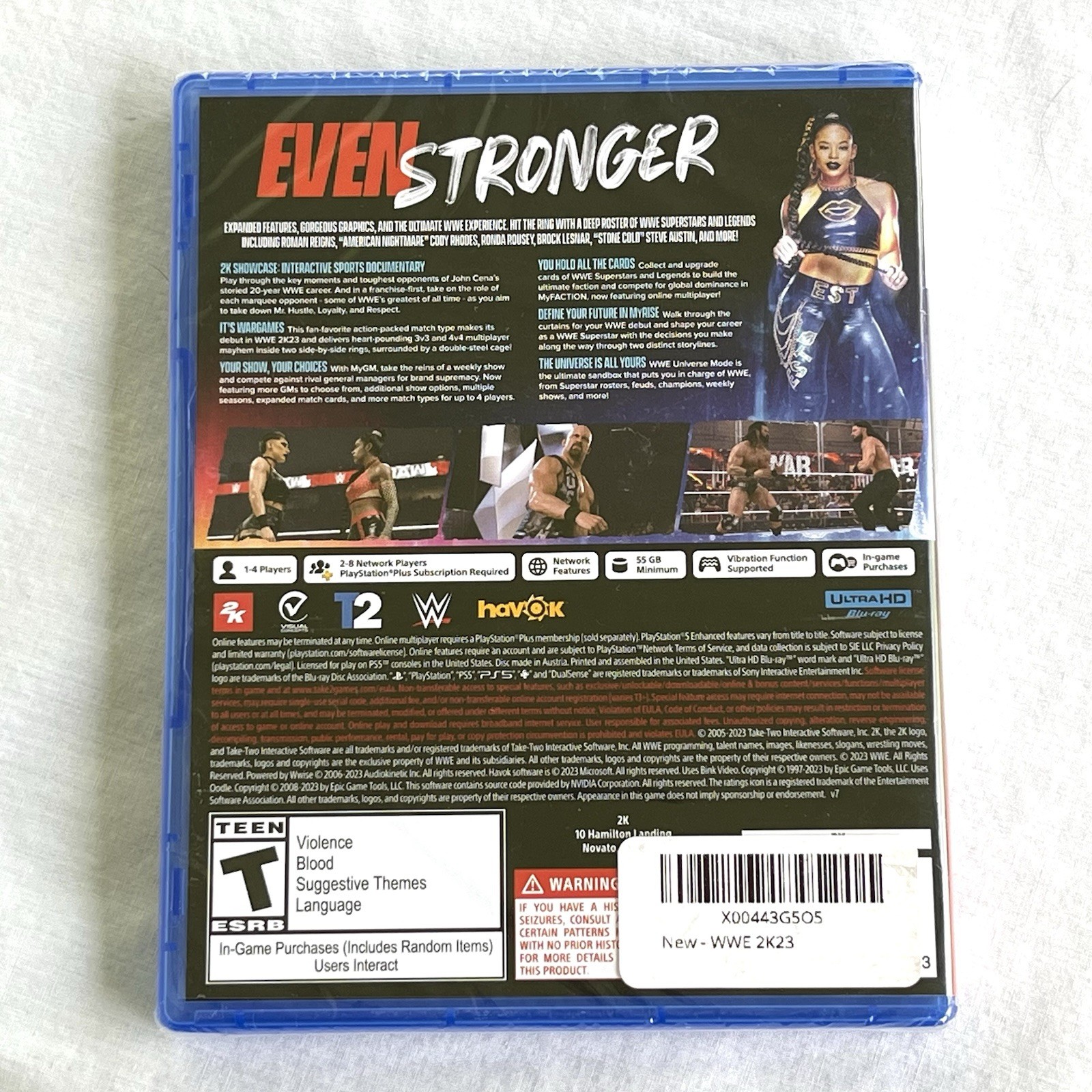 WWE 2K23 – Sony PlayStation 5