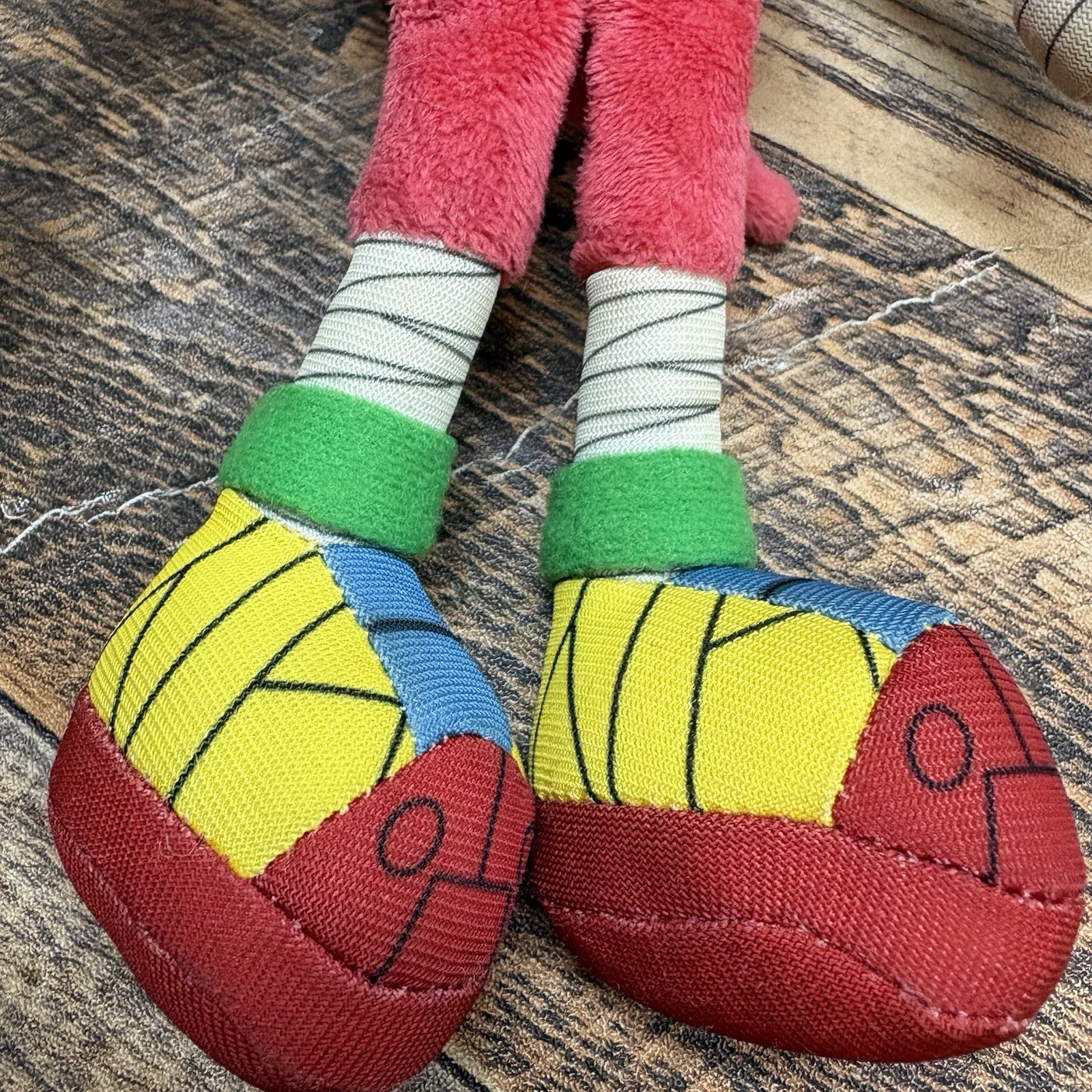 Sonic The Hedgehog Sonic Boom KNUCKLES Plush Toy RARE TOMY 8” 2014