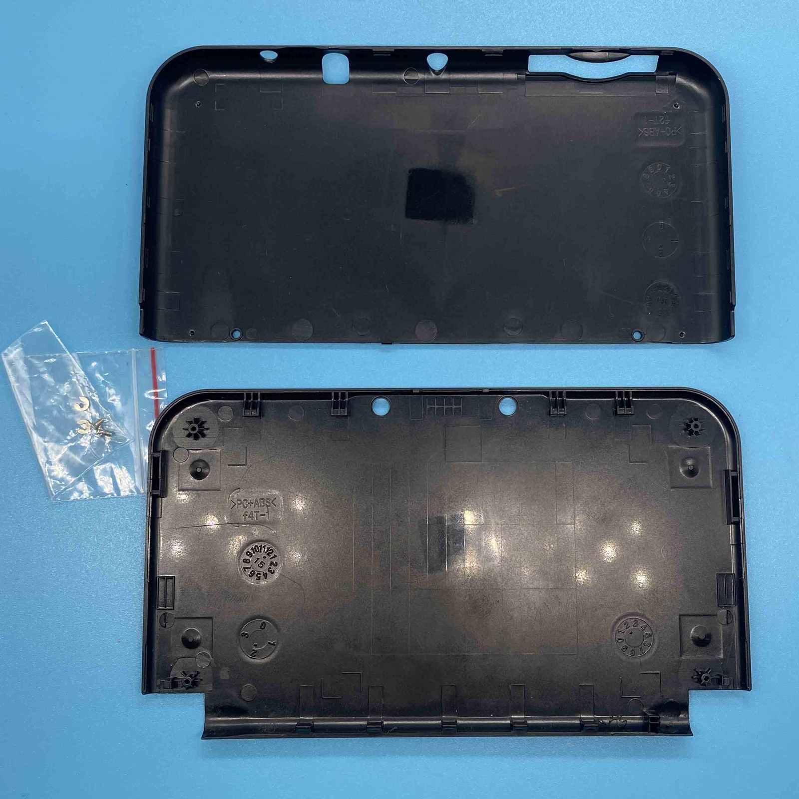 A+E Cover Shell Housing Front Back Case For New Nintendo 3DS XL LL Blue w/screws