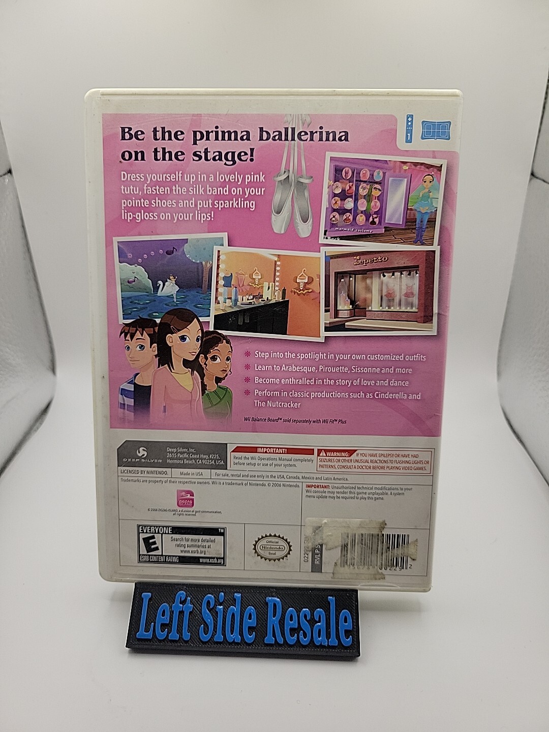 Let’s Play Ballerina – ( Nintendo Wii ) – Missing Manual –