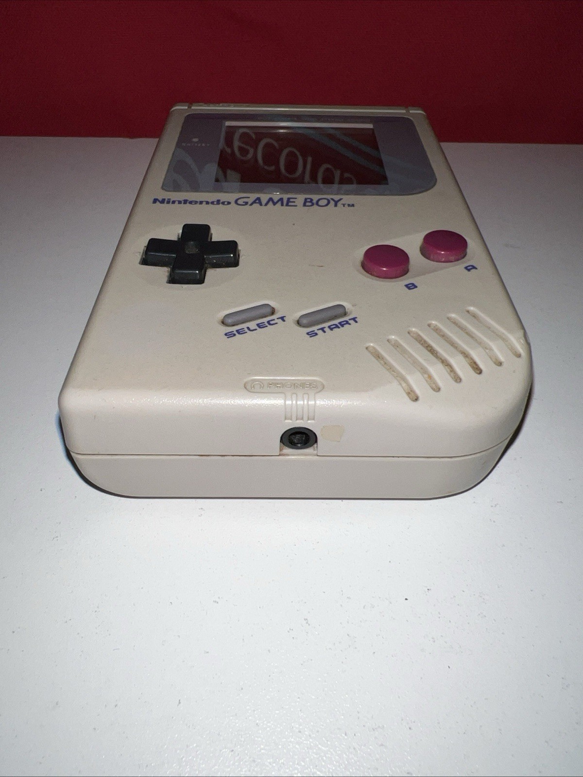 Nintendo Game Boy DMG-01 Gray original not working parts or repair