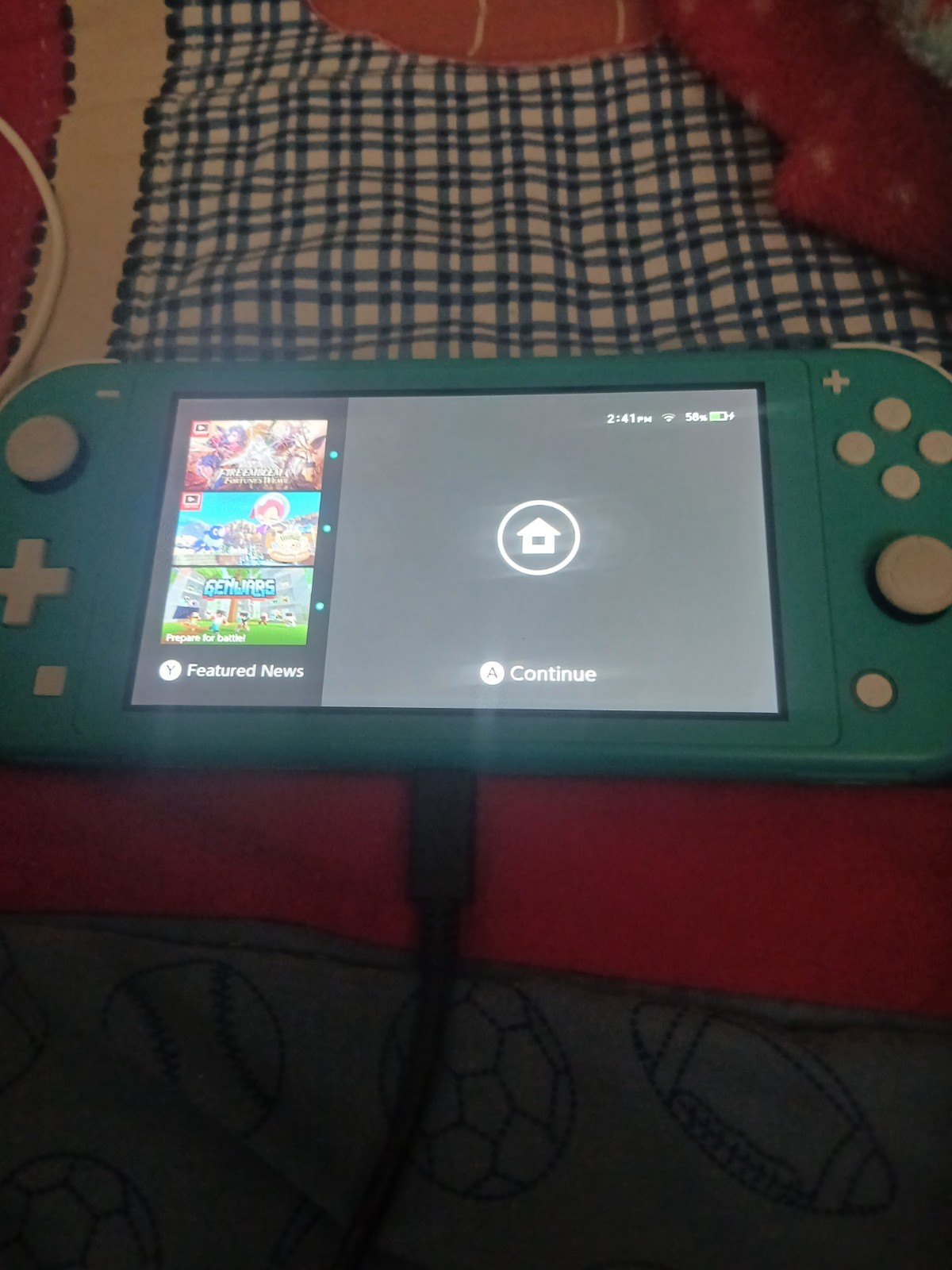 Nintendo Switch Lite Blue Handheld System 32GB 720p HD Wi-Fi USB-C
