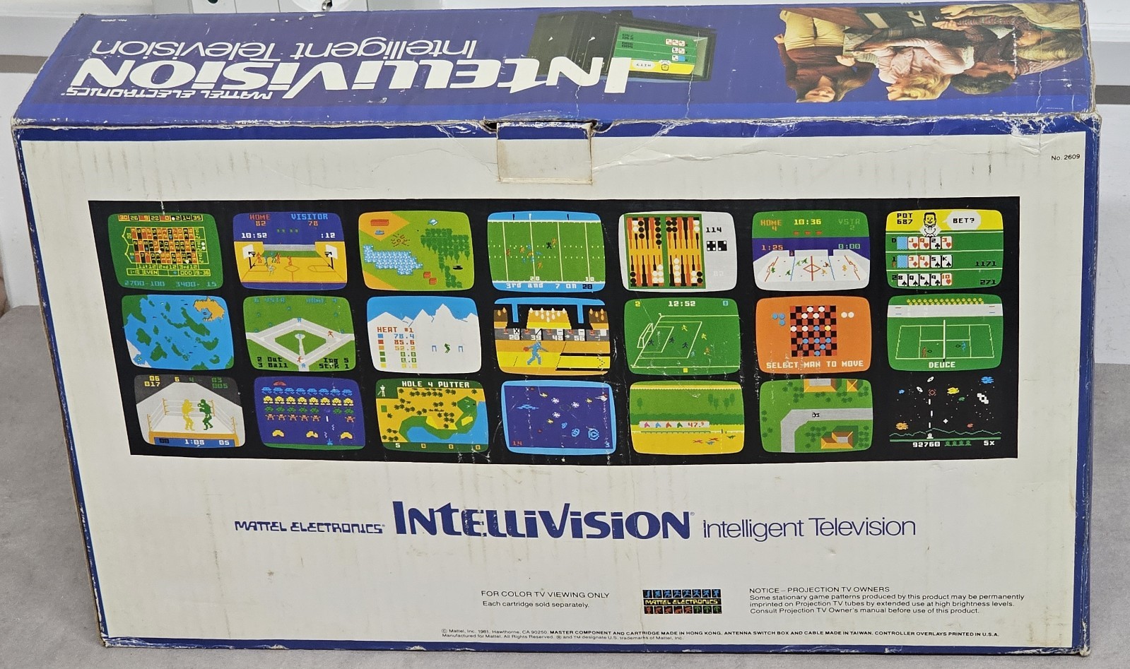 Mattel Intellivision Home Console PAL New, Multicolor, RF, 480p