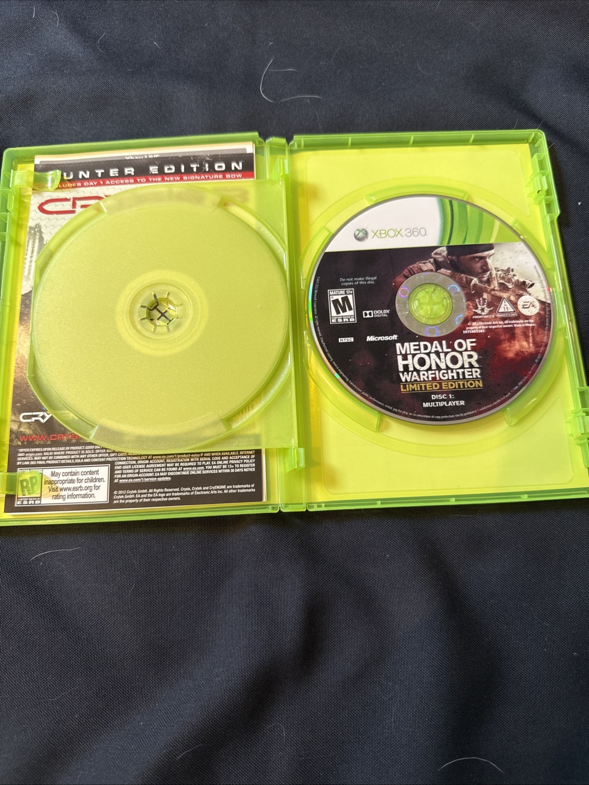 Medal of Honor: Warfighter — Limited Edition (Microsoft Xbox 360, 2012)