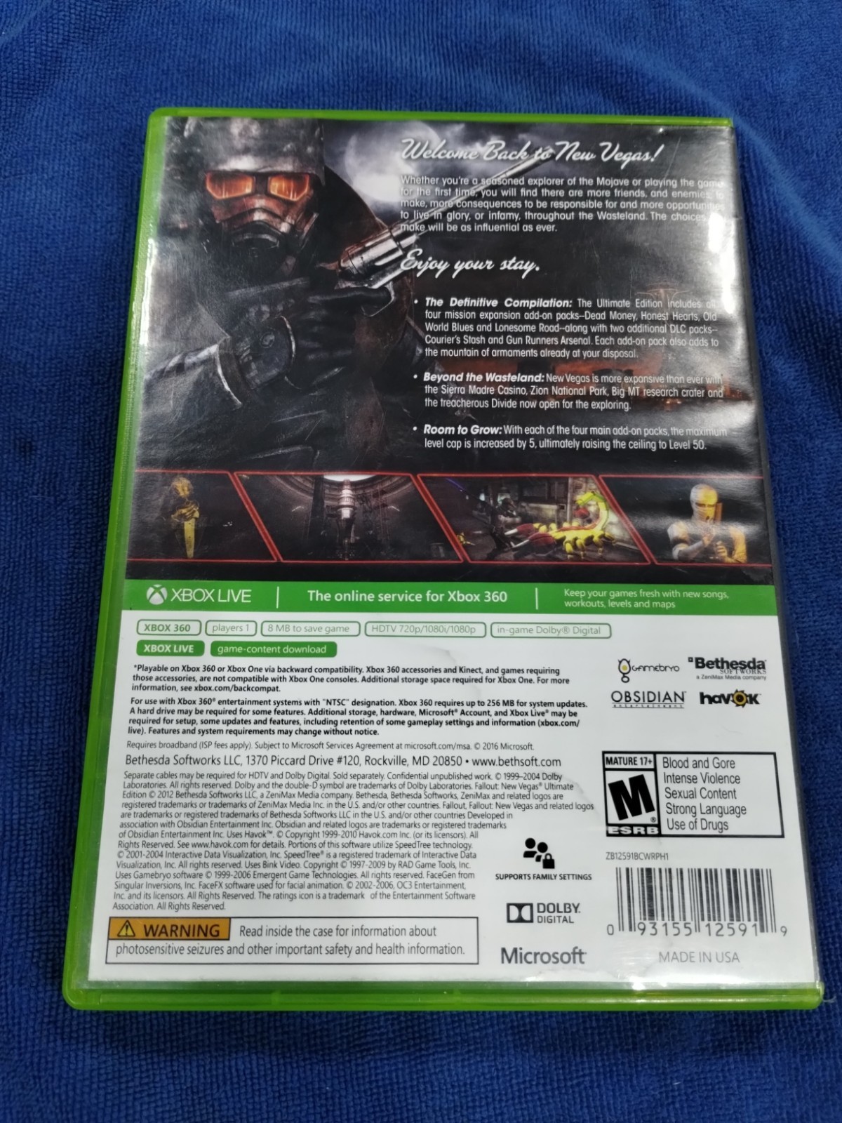 Fallout: New Vegas-Ultimate Edition – Microsoft Xbox 360