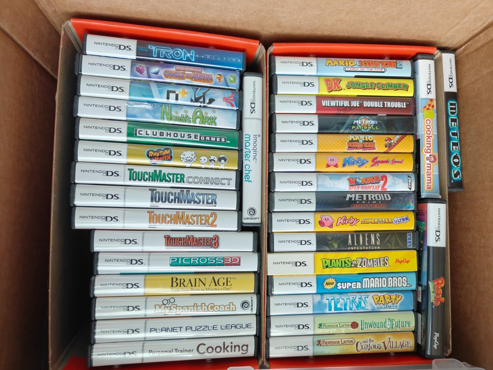 Touchmaster Lot 1, 2, 3 & Connect Nintendo Puzzle Game Collections CIB
