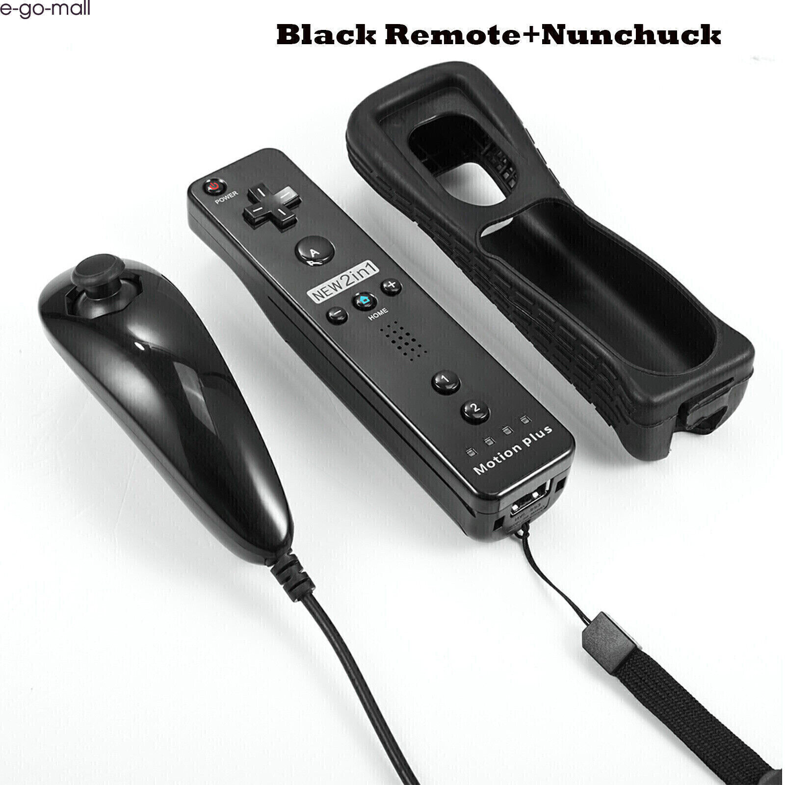 Built-in Motion Plus Wii Remote & Nunchuck Game Controller for Wii Wii U Console