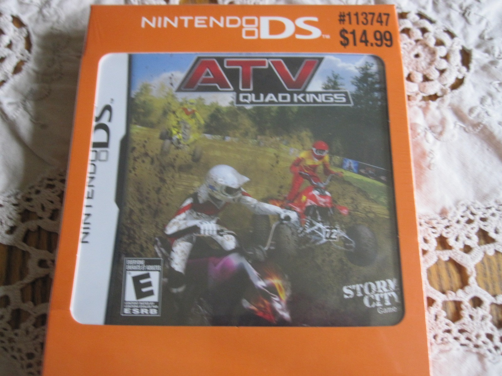 Nintendo DS ATV QUAD KINGS STORM CITY 2009 NEW SEALED
