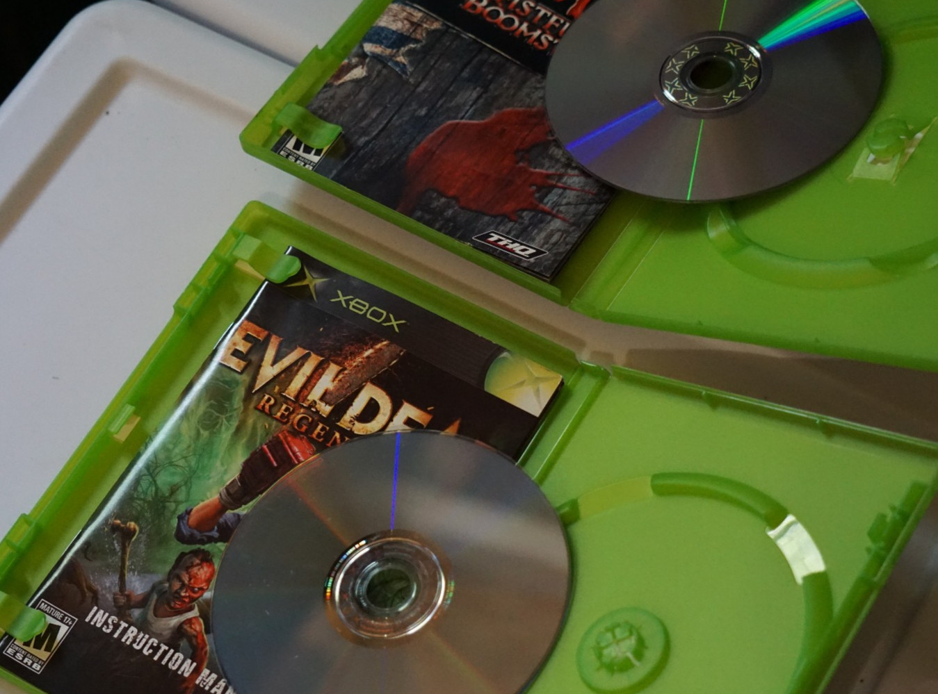 Evil Dead: A Fistful of Boomstick & Regeneration BUNDLE (Xbox) CIB Tested