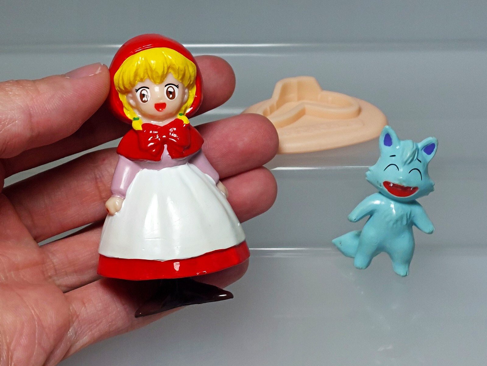 Magical Princess Reeya Akazukin Chacha Kabaya Figure & Takara Keychain 1.6-5.2in
