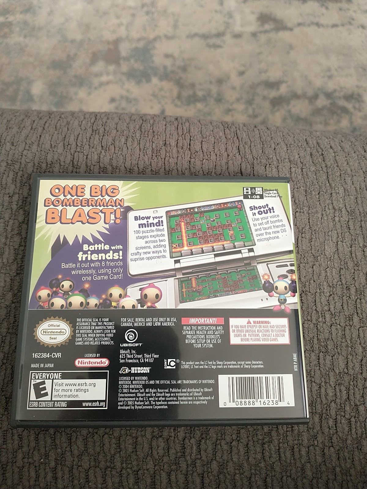 Bomberman (Nintendo DS, 2005) Complete With Box And Manual Clean /Mint