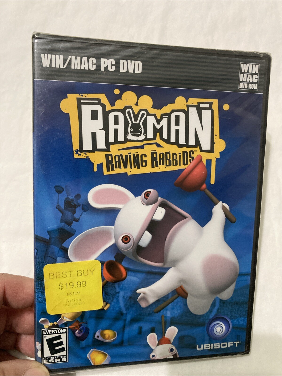 Rayman – Raving Rabbids (PC, 2012) WIN MAC DVD-ROM Brand New SEALED rabbits