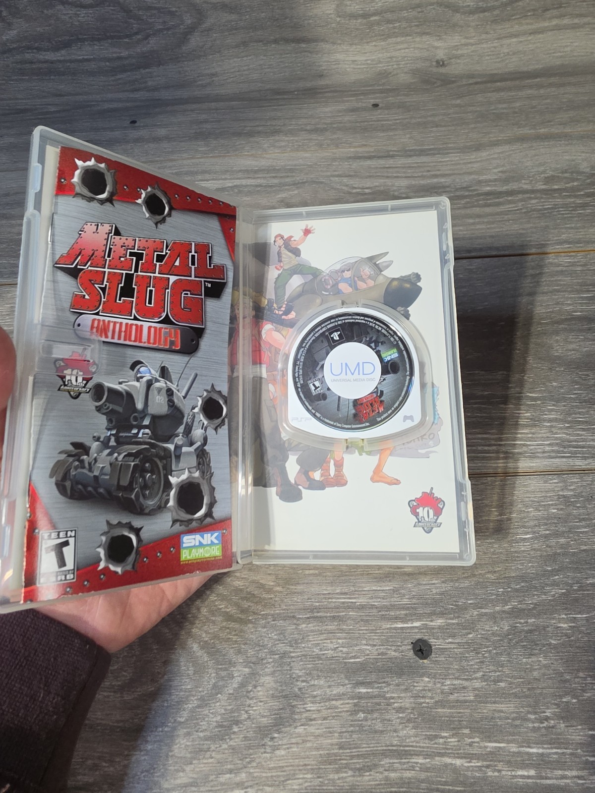 Metal Slug Anthology (Sony PSP, 2007) CIB Complete In Box- Tested And Working