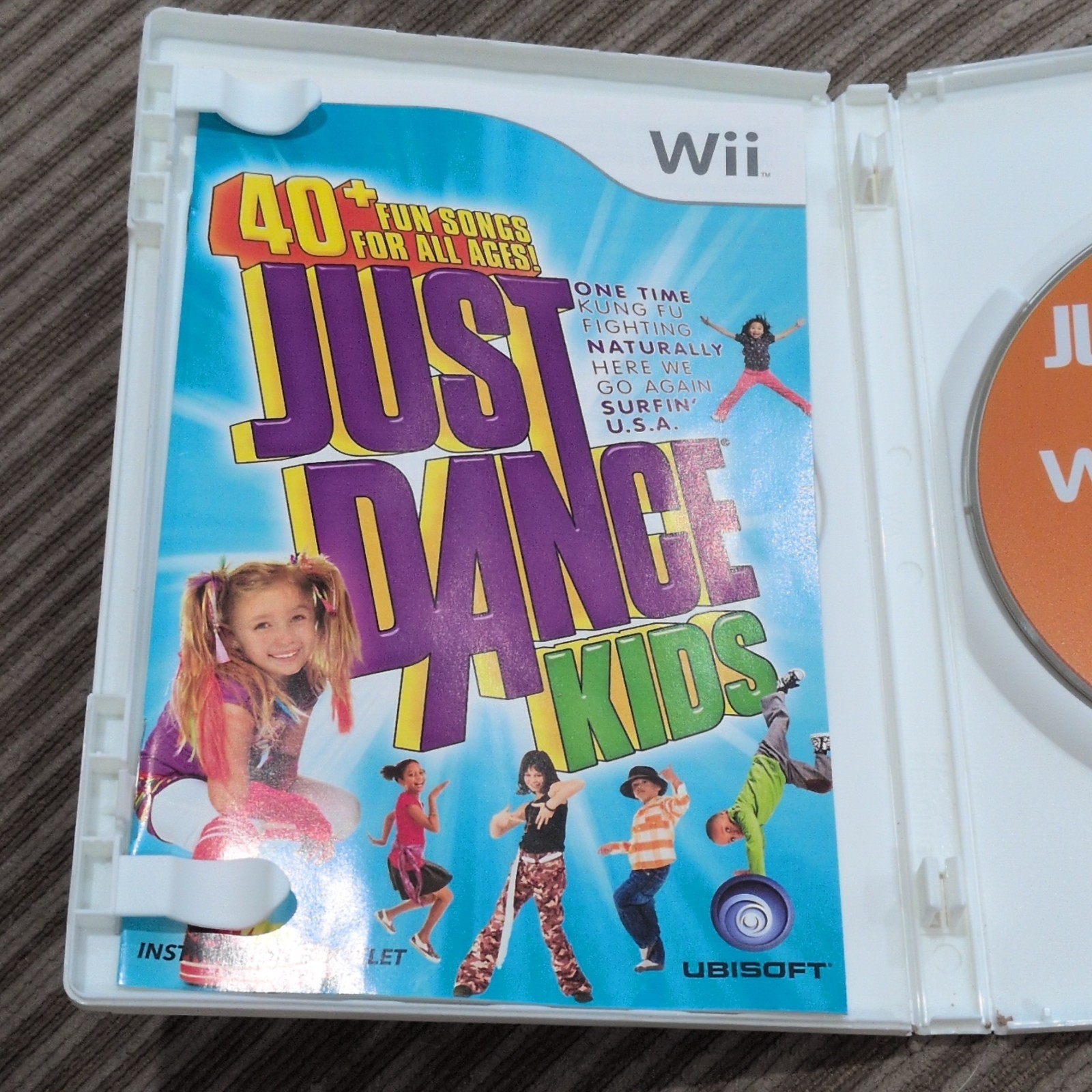 Just Dance Kids (Nintendo Wii, 2010) Complete