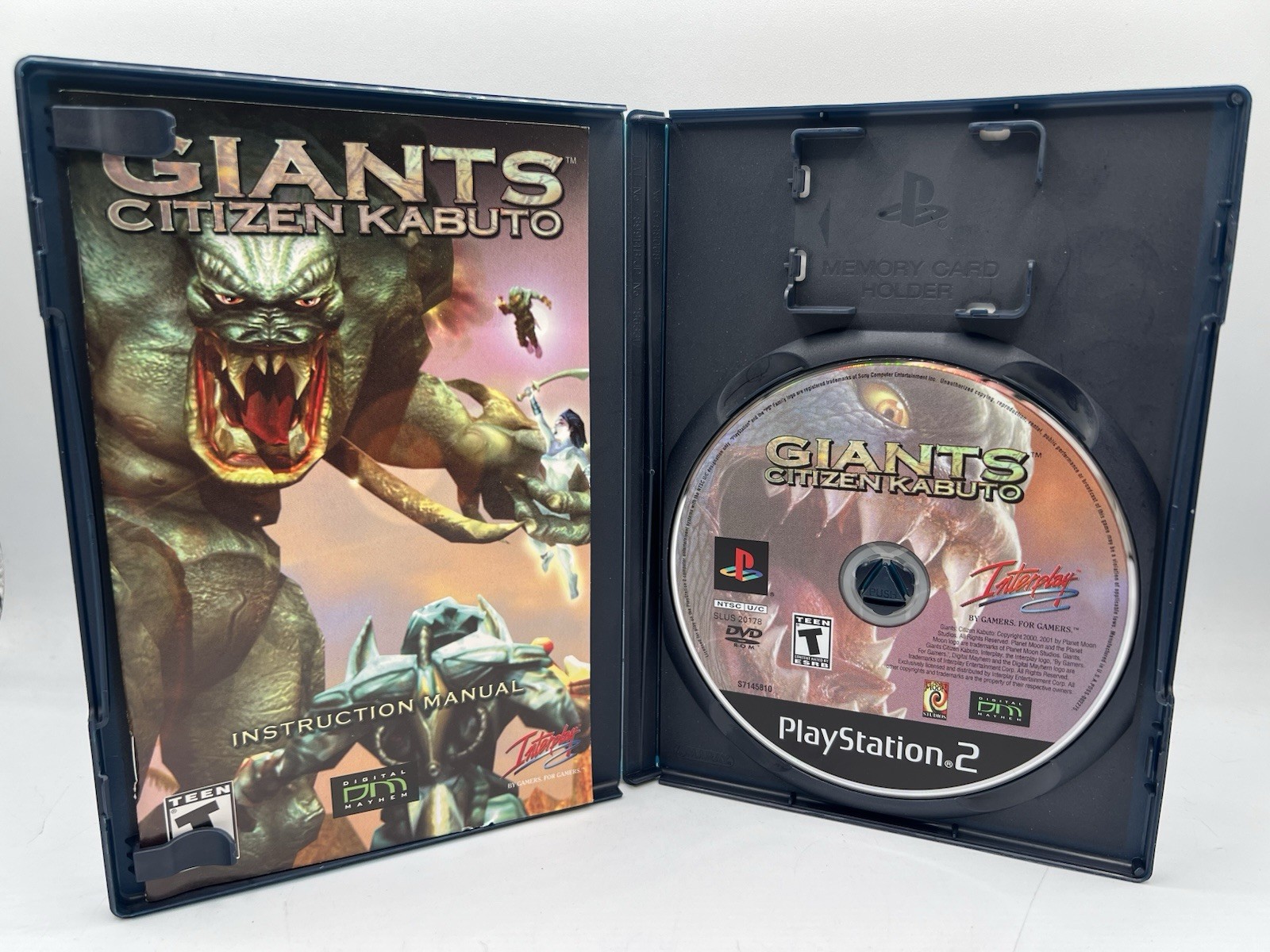 Giants Citizen Kabuto PS2 PlayStation 2 Complete CIB