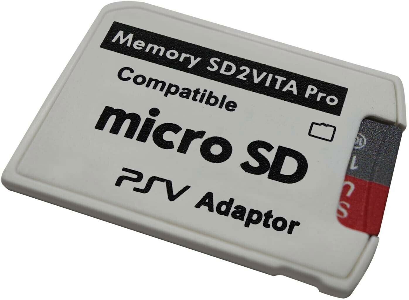 NEW SD2VITA V5.0 PSVSD Micro Memory Pro SD Card TF Adapter For PSV1000 PSV2000