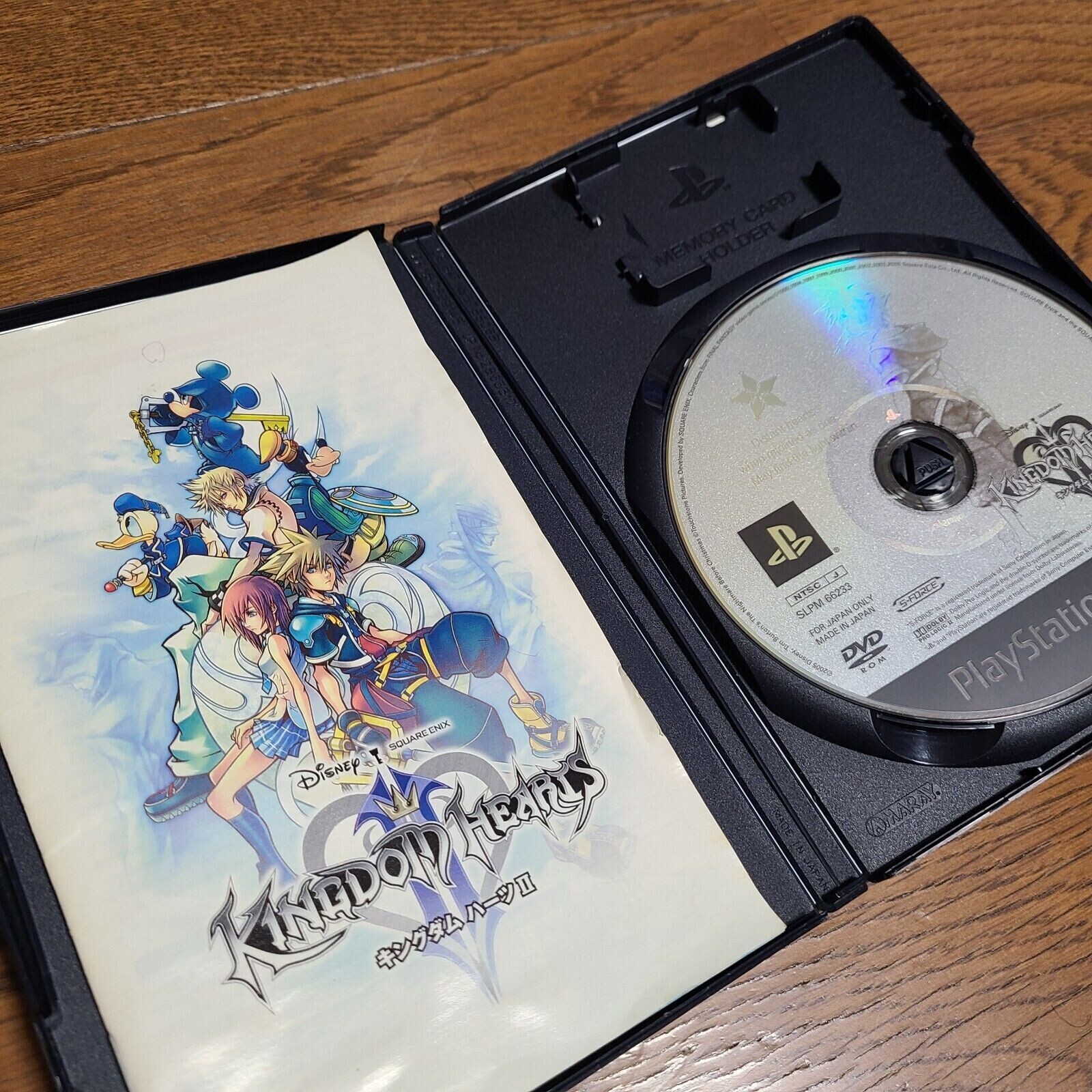 Lot 2 Kingdom Hearts 1&2 Japan PS2 Sony Playstation 2 Complete ship by FedEx