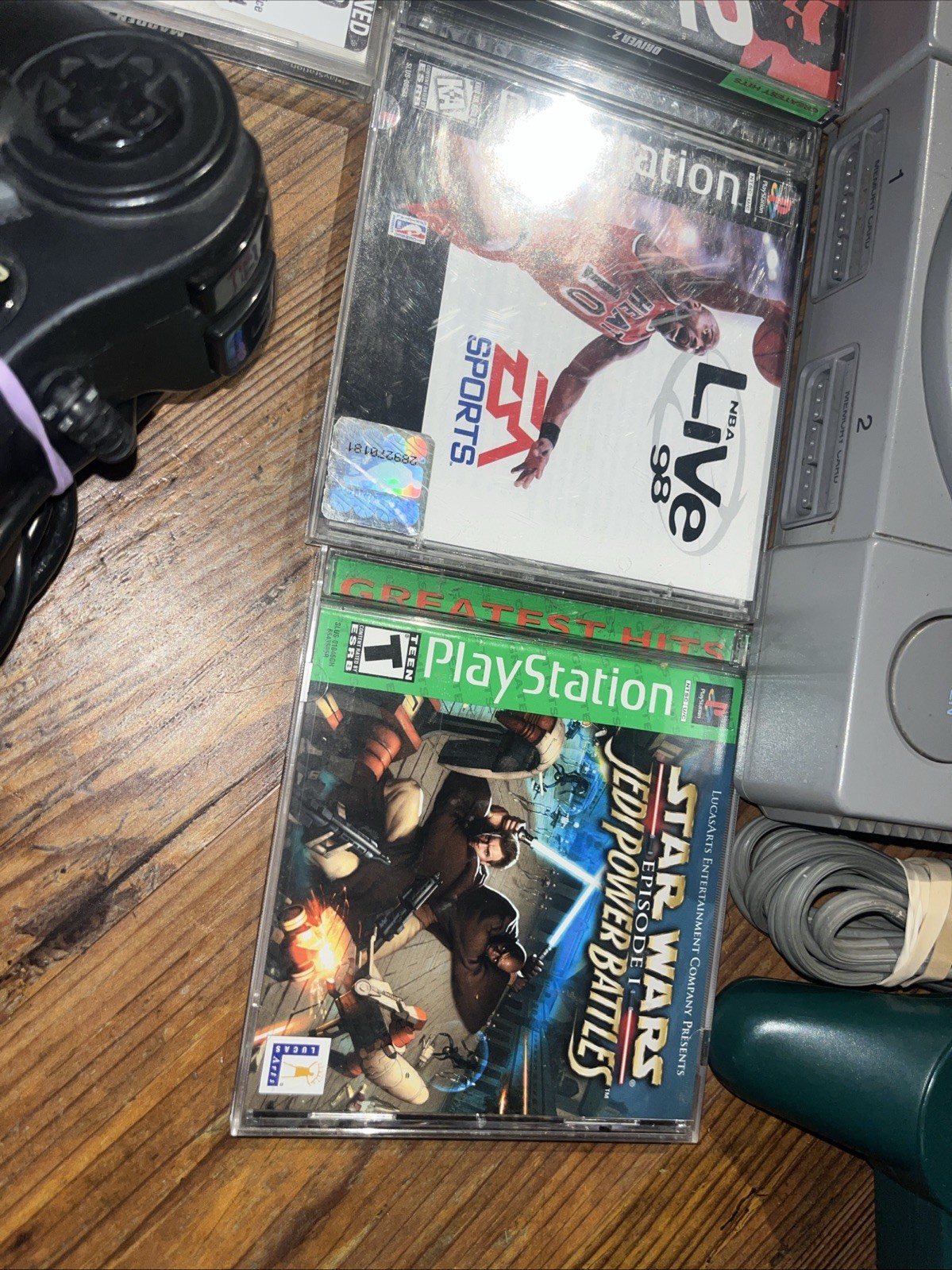 Sony PlayStation 1 PS1 Console SCPH-7501 Controllers Games Cords