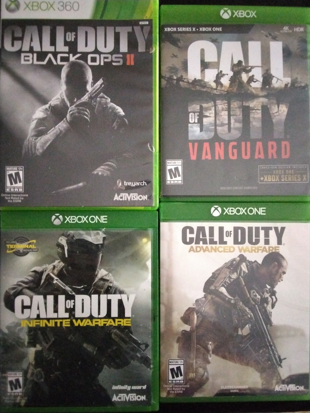 Call of Duty Xbox Game Bundle – Xbox One & 360 – Multiple Titles