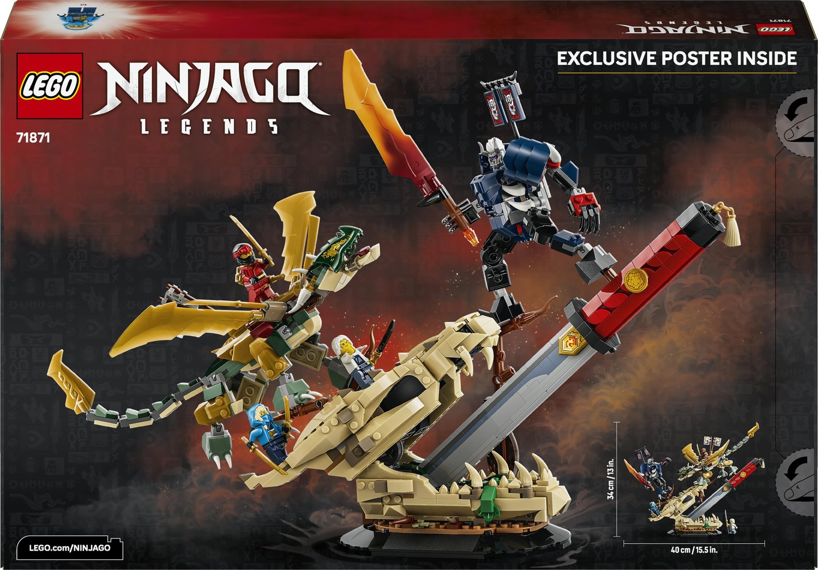LEGO 71871 Ninjago Battle at the Dragon’s Blade