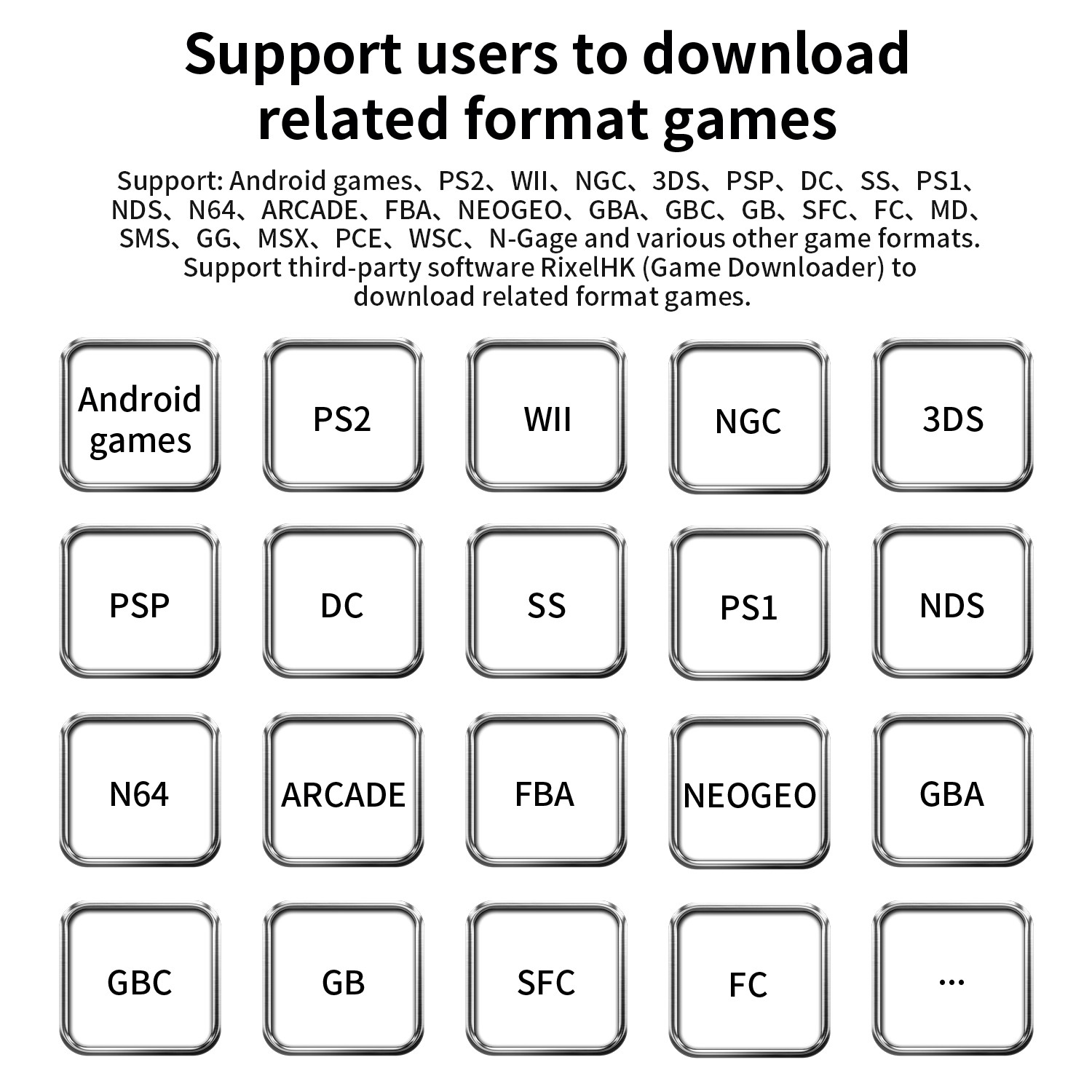 ANBERNIC RG Rotate T618 Handheld Game Console 3.5-inch Android12 2000 mAh Gifts