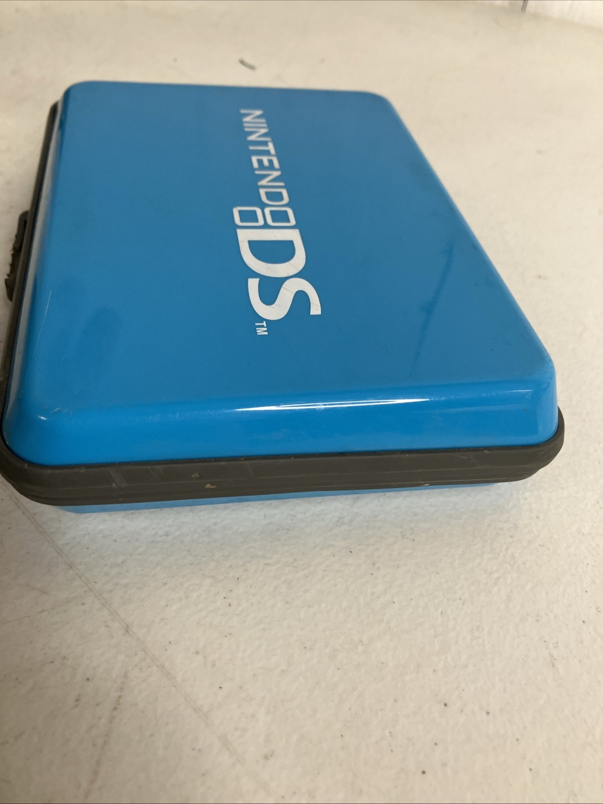 Nintendo 3DS OEM Handheld Hard Shell Case Only Light Blue Used DS