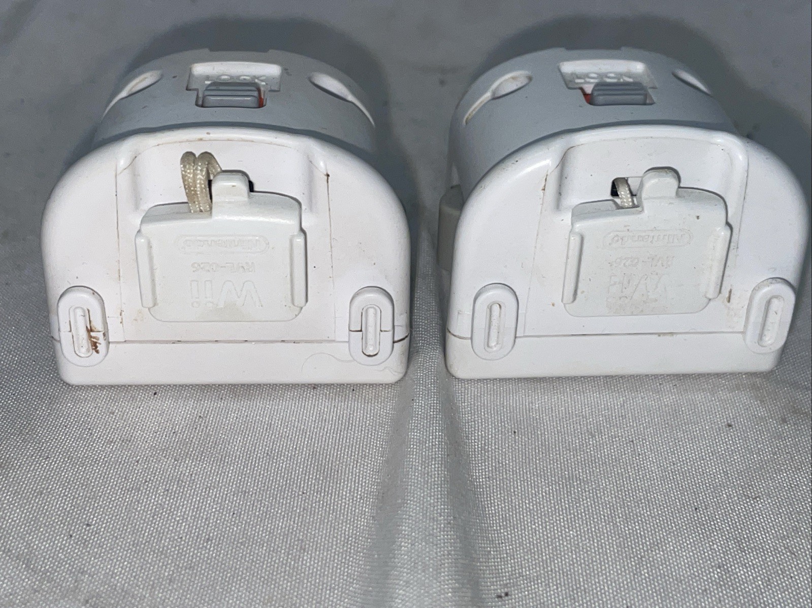 Lot Of 2 Nintendo OEM Wii White Motion Plus Remote Adapter Attachment RVL-026