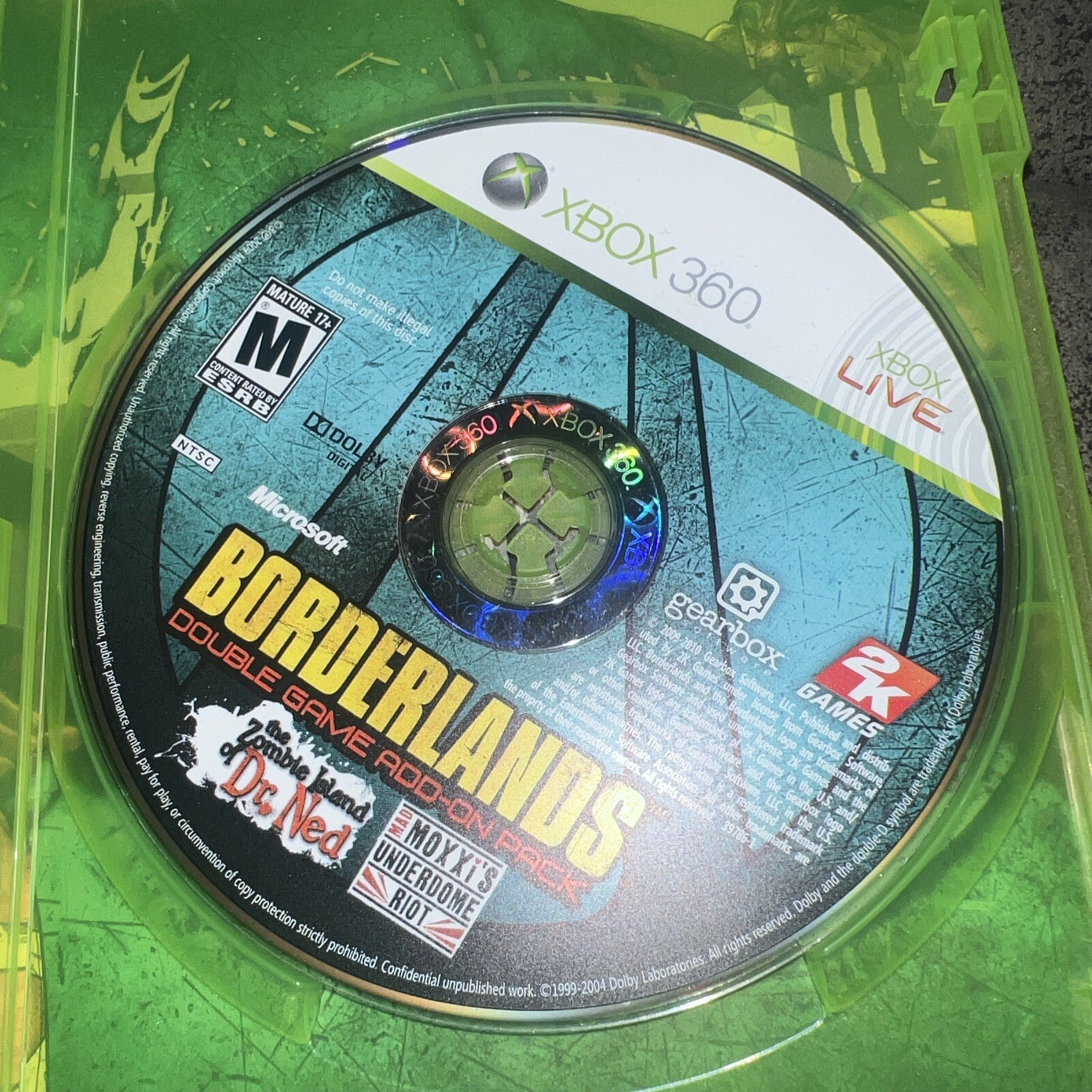 Borderlands Double Game Add-On Pack: The Zombie Island of Dr. Ned & Mad Moxxi’s