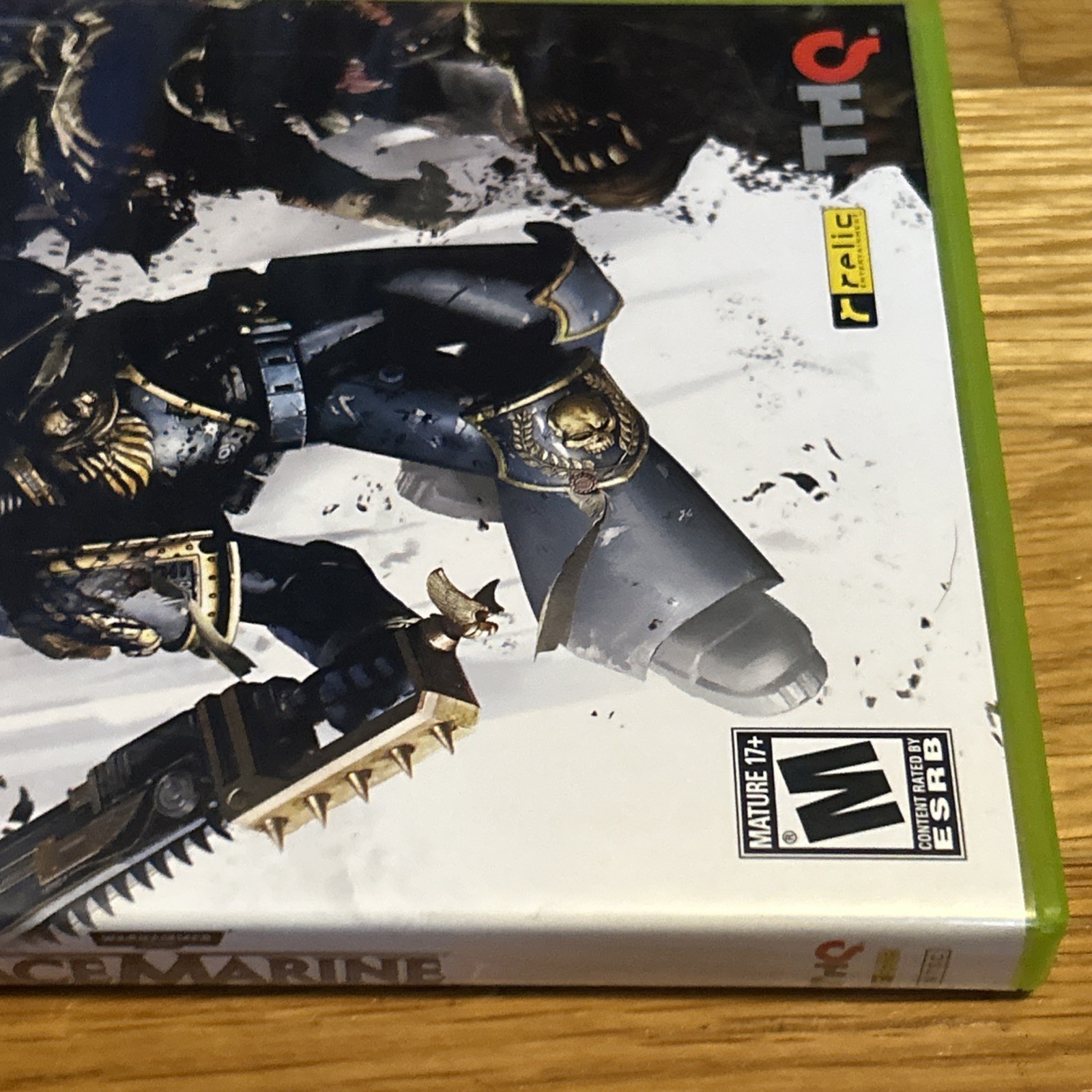 Warhammer 40,000 40k Space Marine Xbox 360 CIB Complete In Box with Manual