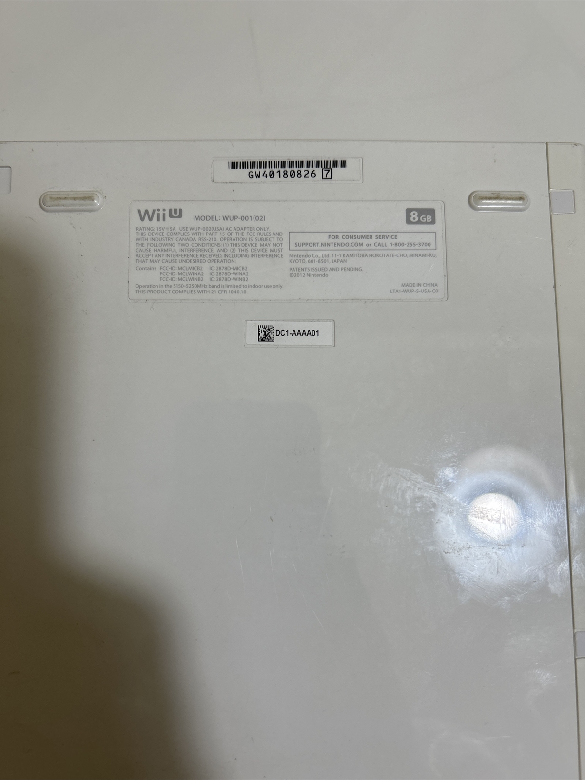 Nintendo Wii Wup-001(02), Nintendo Rvl-001, Nintendo Sns-001