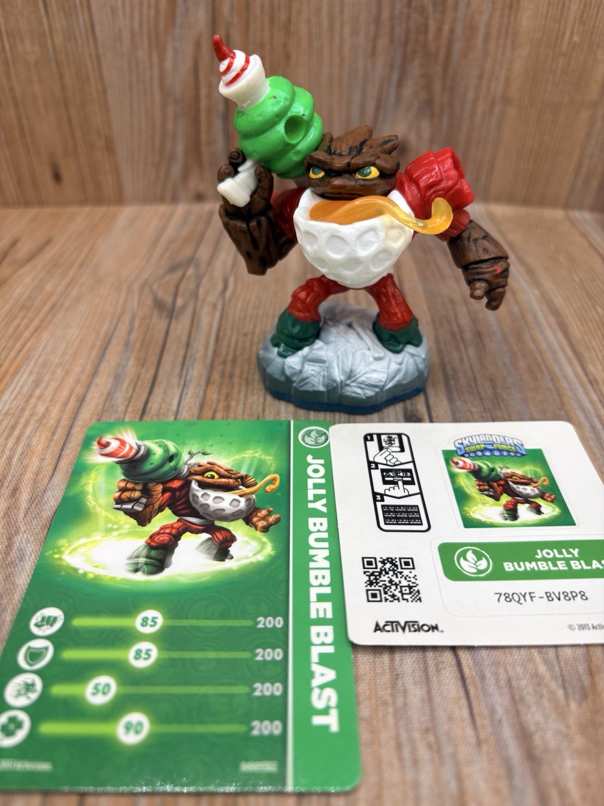 Christmas Tree Skylanders Jolly Bumble Blast Swap Force Switch Xbox One PS4 Wii