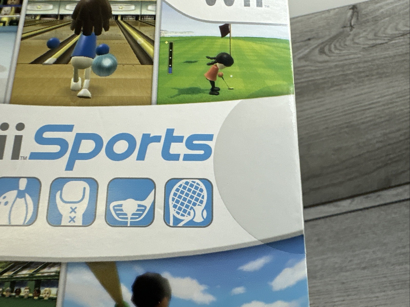 Wii Sports (Nintendo Wii, 2006-2007) New Game Factory Sealed in Cardboard Sleeve