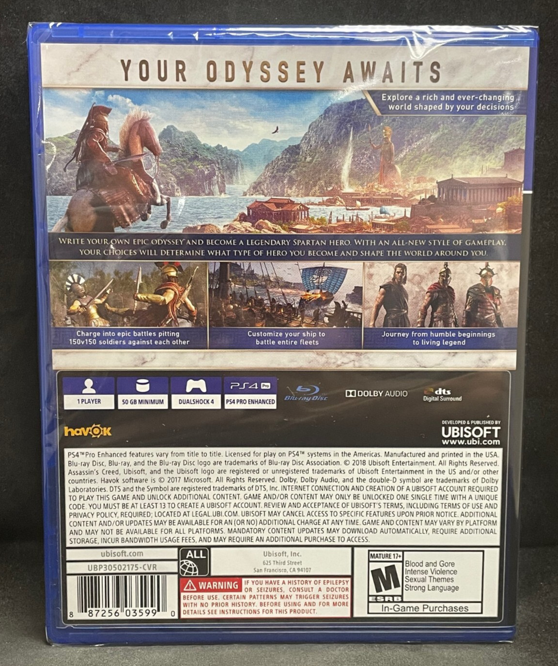 Assassin’s Creed Odyssey (Playstation 4 / PS4) BRAND NEW