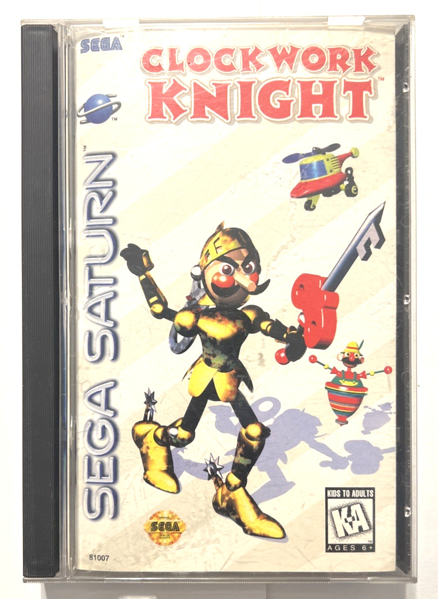 Clockwork Knight Action Adventure Sega Saturn