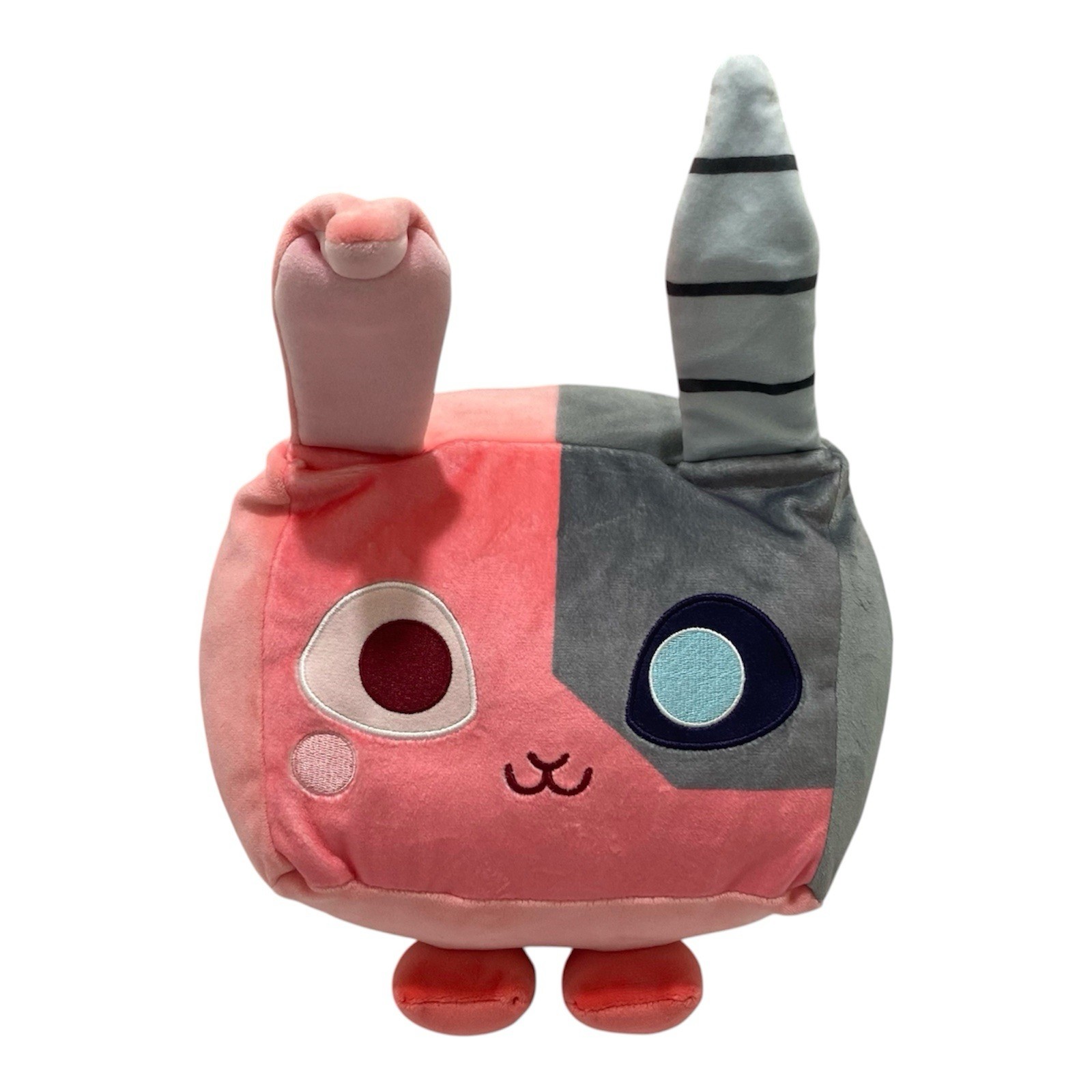 Big Games Pet Simulator X Cyborg Bunny Deluxe Tech Plush 9” PhatMojo Roblox