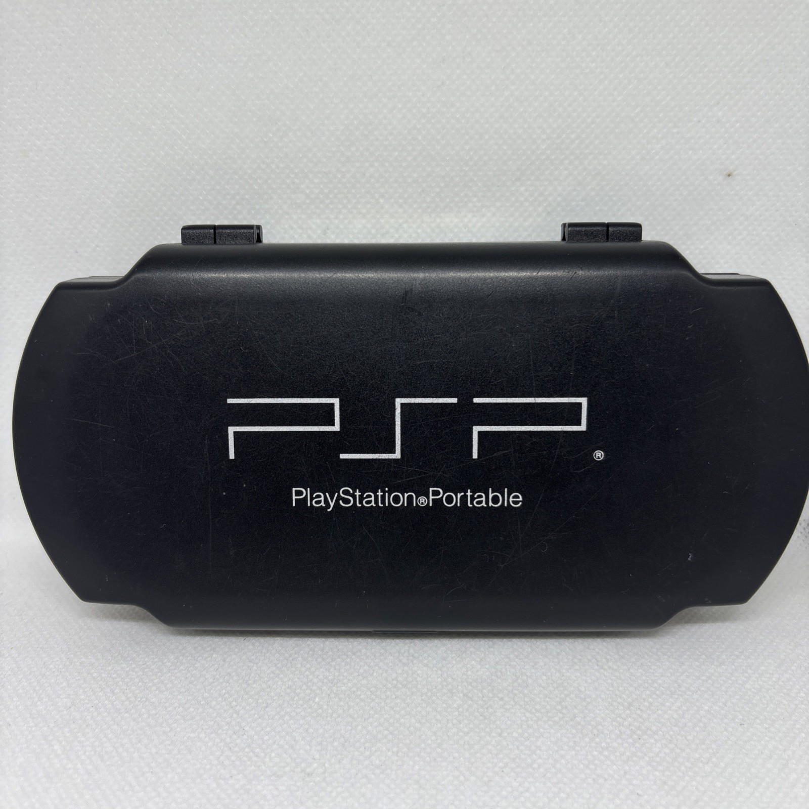 PSP Hard Clamshell Case for Portable Travel Holds 8 Games (4 on each side)