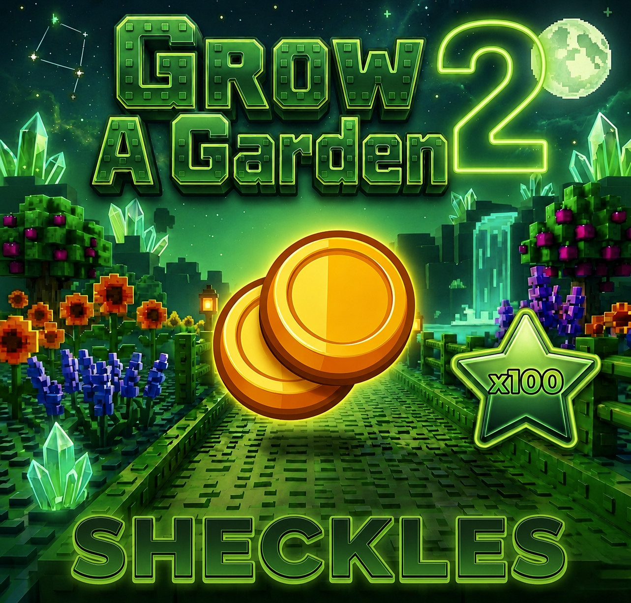 50m sheckles in grow a garden 2
